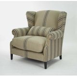 Leon Linen Wingback Chair