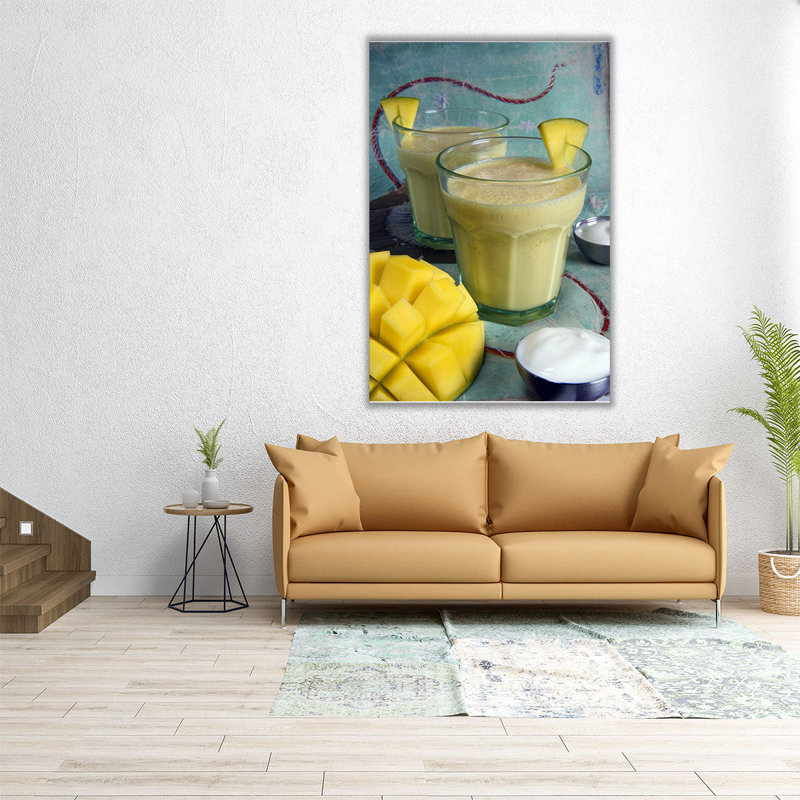 Mango Smoothie - Canvas Print Wall Art, 30" H x 20" W