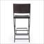 Tabouret de bar d'extérieur en osier