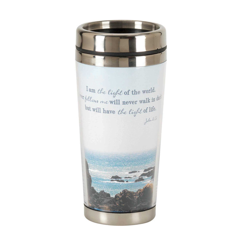 Gobelet de voyage en acier inoxydable 16 oz