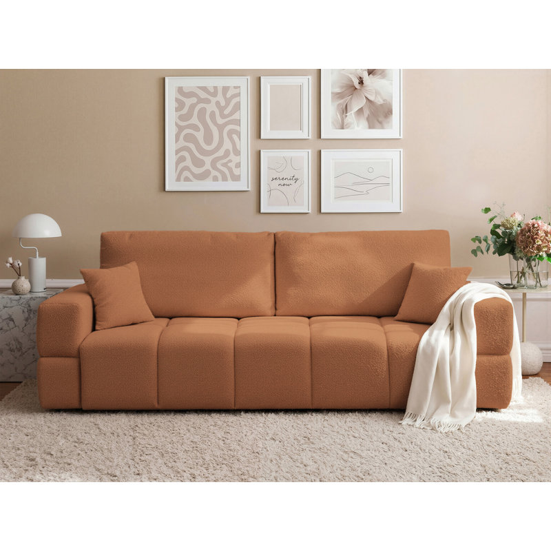 3 Seater Sofa, Orange
