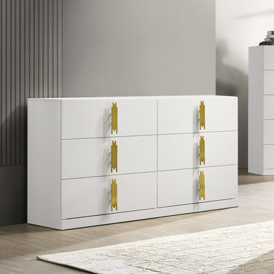 Newcastleton 6-Drawer Dresser by Everly Quinn
