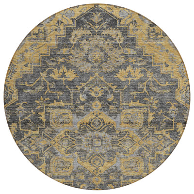Tapis rond 8 po
