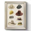 Vintage Hats II - reproduction d'art sur toile encadrée-1402079954