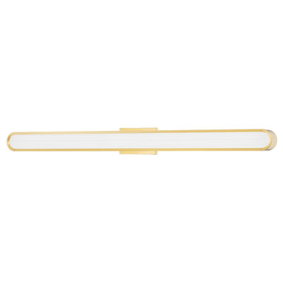 Starkey - LED Bath Bracket - Large - Polished Nickel Frame - Clear Diffuser