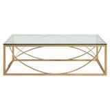 Metal Designs Ellipse Cocktail Table