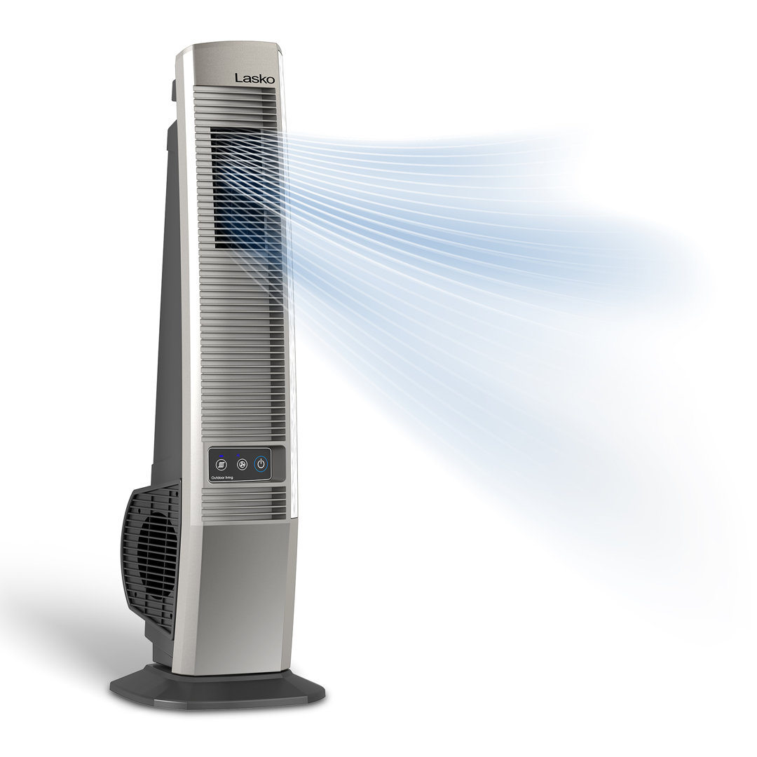 Outdoor Living 42.24" Oscillating Tower Fan Lasko
