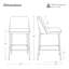 Tabourets de bar 26 pouces-2076064668