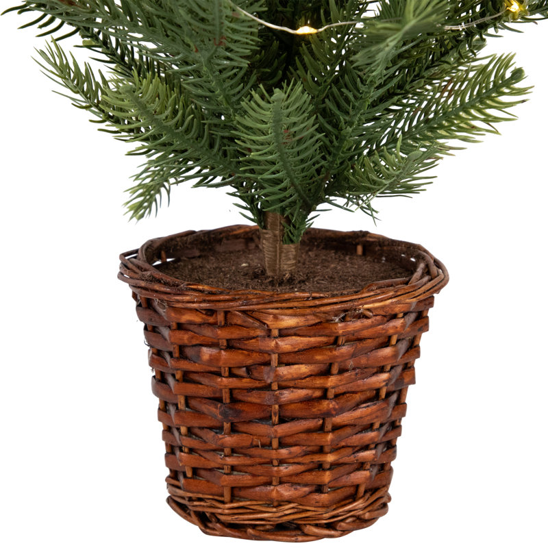 Faux pin en pot 20 po