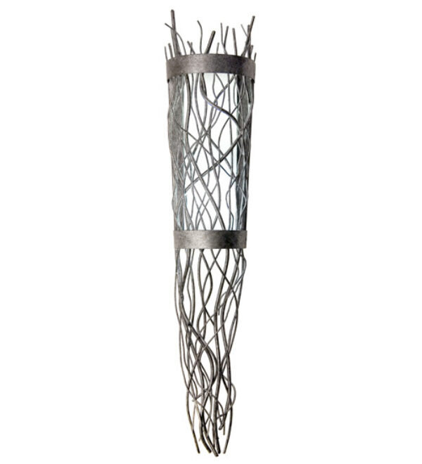 Plafonnier encastré à intensité variable à 2 lumières Rama, Rouille organique, Nouveau mica