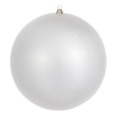 Vickerman 24" Giant Silver Ornament
