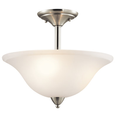 Ledbetter Glass Semi Flush Mount