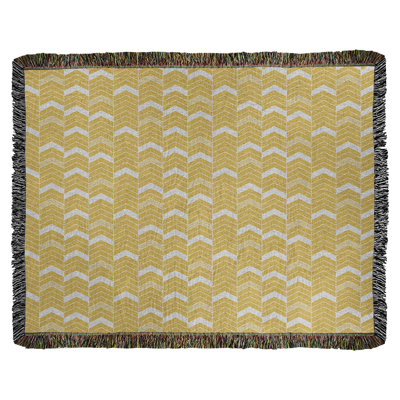 Couverture en coton tissé Rhonda