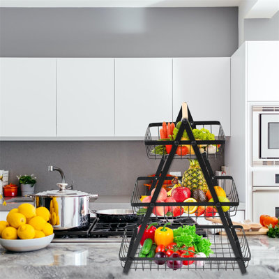 Ebern Designs Metal Fruit Basket