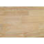 Lit double moderne en bois naturel de style Mid-Century, tête de lit incluse, aucun sommier requis pour la taille avec les rails,