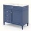 Meuble-lavabo simple 36 po avec plateau Debbrah-715949317