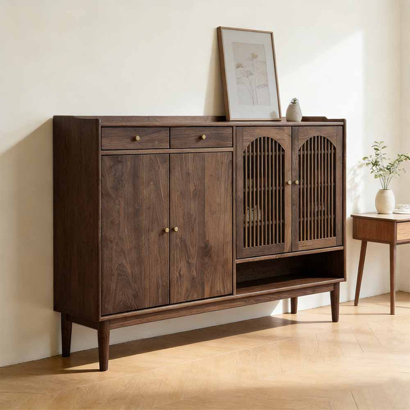 European-style light luxury shoe storage cabinet