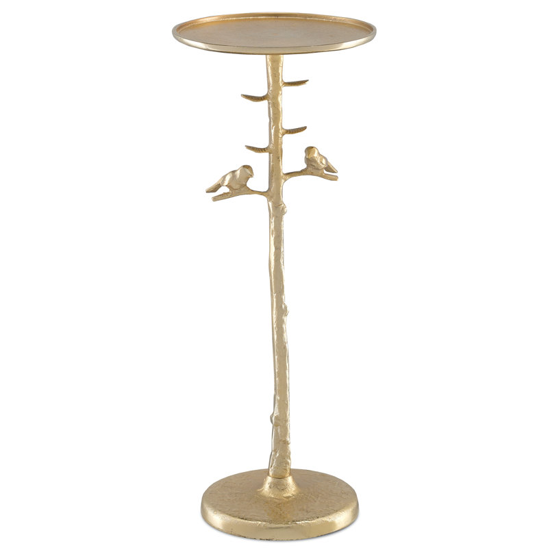 Piaf End Table, Gold