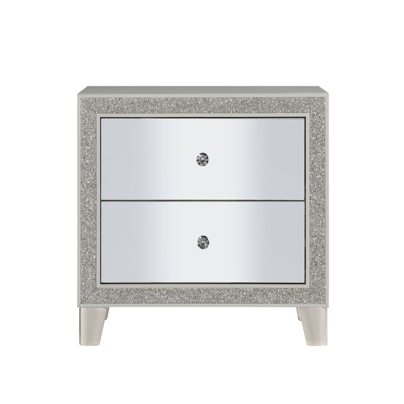 Table de chevet 1 pièce Glam Style