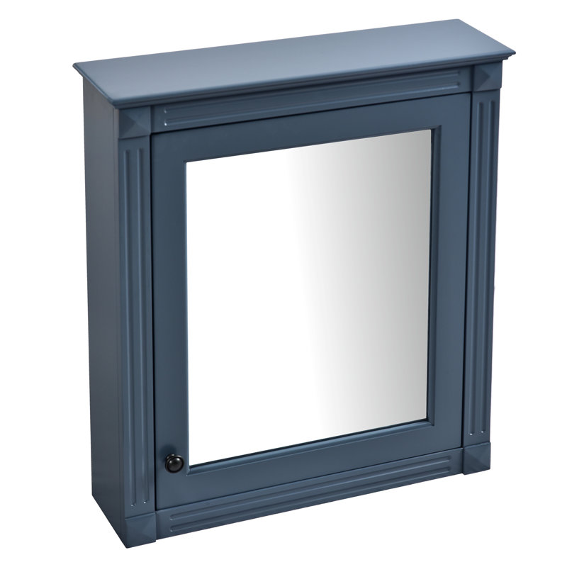 Armoire de salle de bain murale 24 po x 27 po, miroir, tablettes réglables, économiseur d'espace, objet de salle de bain moderne