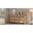 10-Drawer Rattan Dresser With Wheels ,Walnut