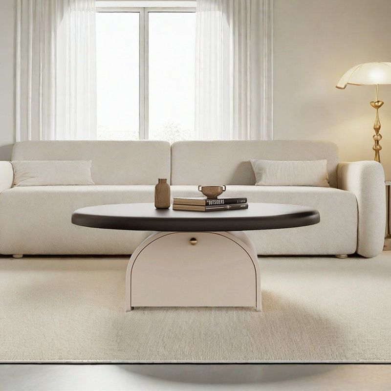 Retro Creative Wooden Coffee Table