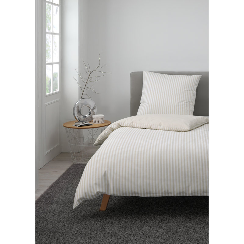 Scatter Reversible Duvet Cover Set, Double - 2 Pillowcases (80 x 80 cm), Rose