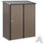 2.75 ft. W x 4.66 ft. D Metal Tongue & Groove Flat Garden Shed-961027704