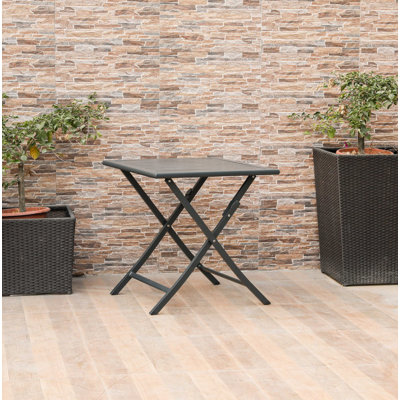Table d’appoint pliante en acier Guildford