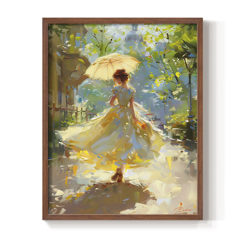 Series DCCCLXXI Framed Print - Solid Wood, Walnut, 30" H x 24" W