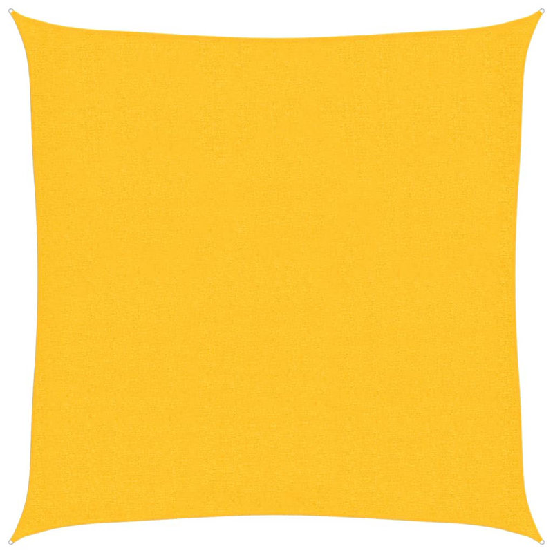 Pesotum Square Shade Sail, Yellow, 5m x 5m