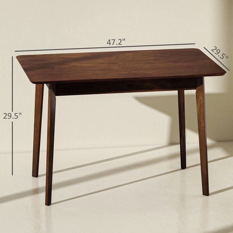 Table de salle à manger Mid-Century, Noyer