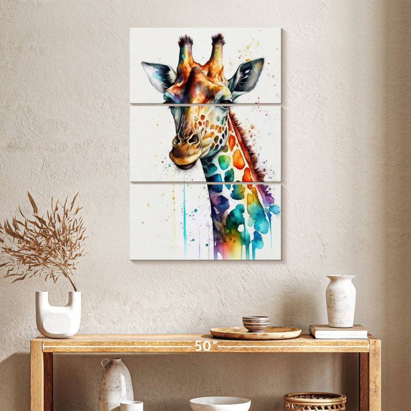 Girafe Brampt, H 32 po x l 20 po