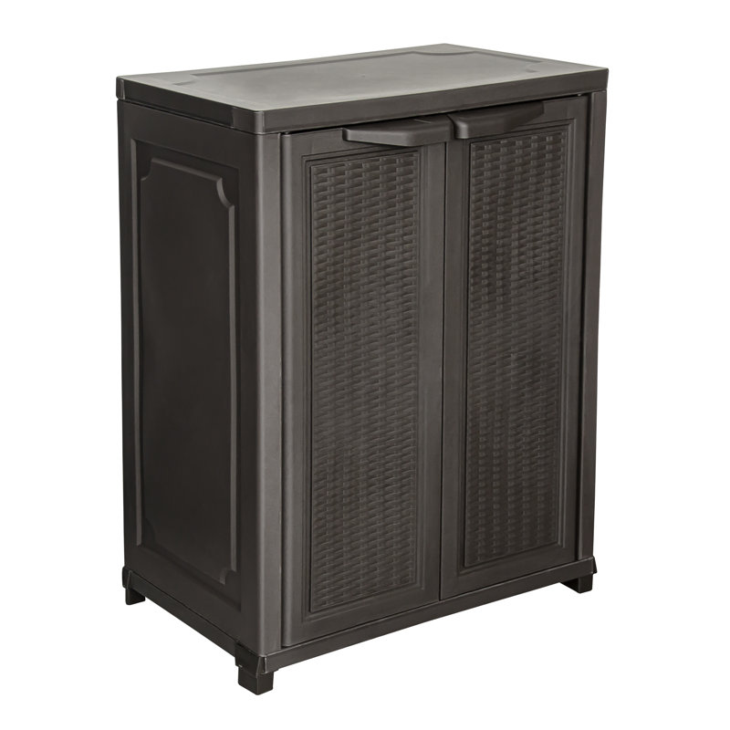 Heavy Duty Large Storage Cabinet with 2 Doors, 3, Espresso