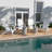 Indoor/Outdoor Modern Dual Slat Back Adirondack Style Chairs-88681458