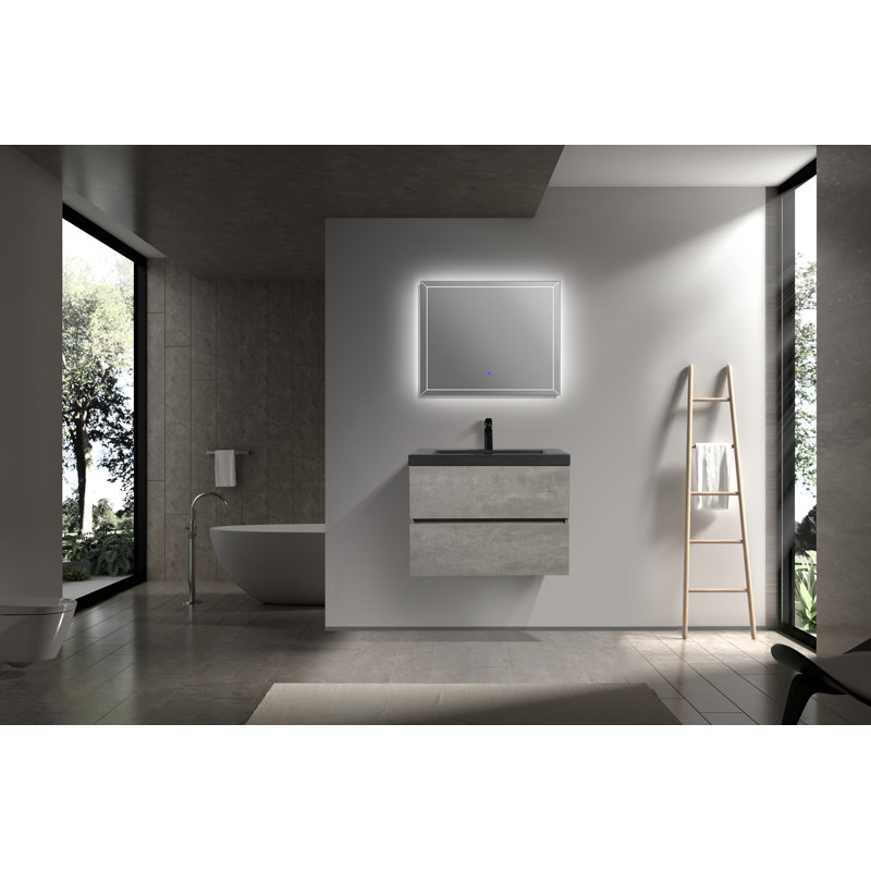 Meuble-lavabo flottant avec lavabo 30 po