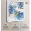 «Blue Botanicals Shadowbox Print Western Floral Art» par Art Remedy-115123784-115123796