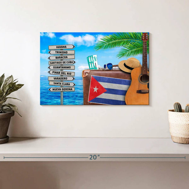 Borges Cuban Summer Holiday, H 8 po x l 12 po