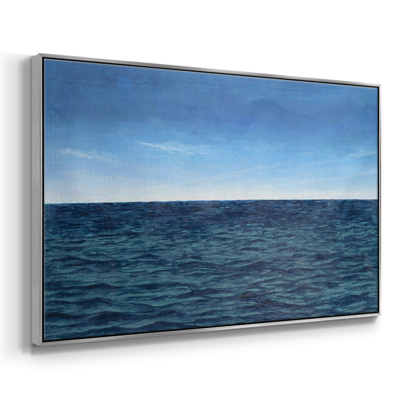 Toile encadrée de qualité supérieure Open Water II - prête à être accrochée, H 25 po x l 37 po x P 2 po