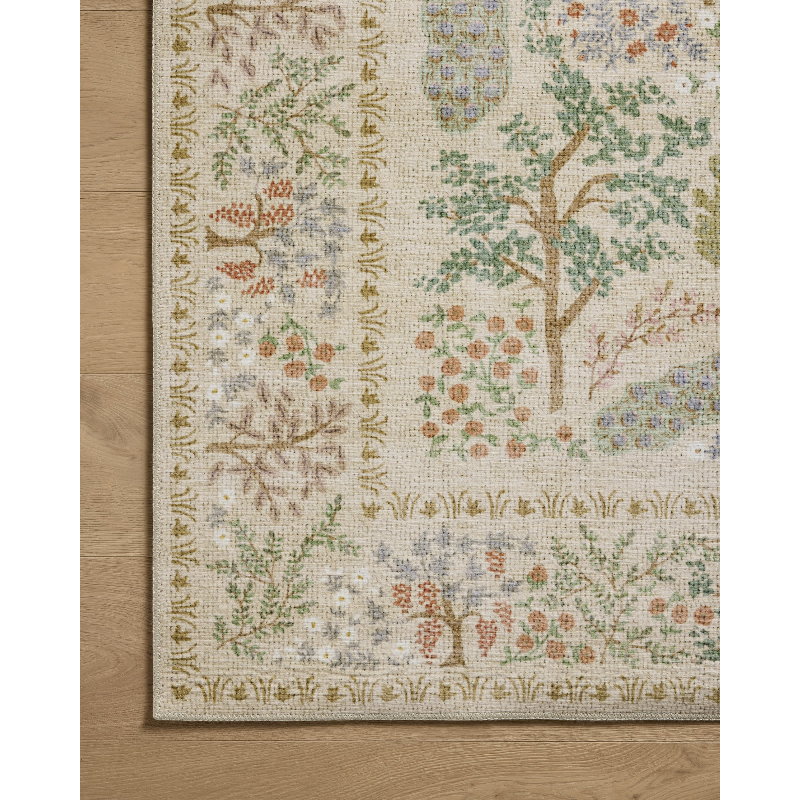Canopy Cream Area Rug, Rectangle 7'6" x 9'6"