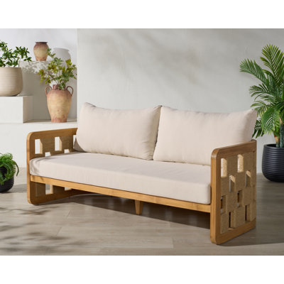 Skipper Teak Patio Sofa
