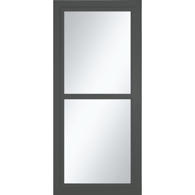 80 Series Split Fullview Storm Door with Retractable Screen (handle sold separately)