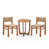 Light Brown Wicker/Teak selected