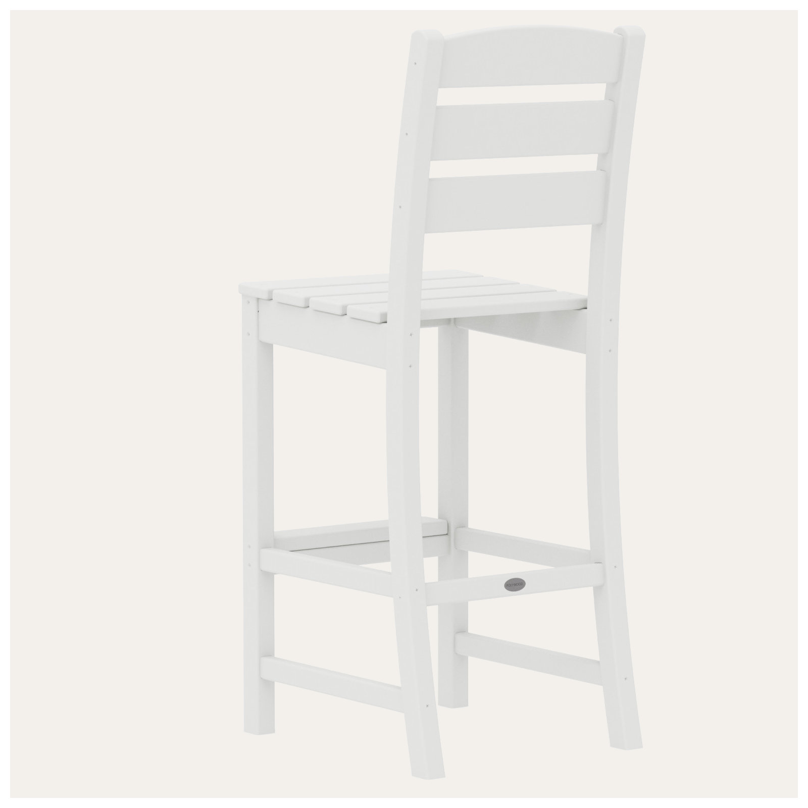 Lakeside Bar Side Chair, White