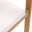 Chaise de salle à manger d'extérieur avec coussins
