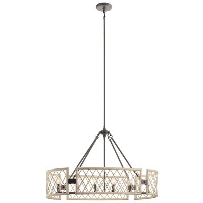  Lustre ovale 6Lt