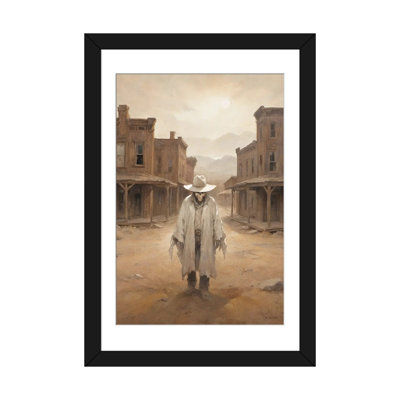 Ville fantôme - reproduction d'art sur toile tendue