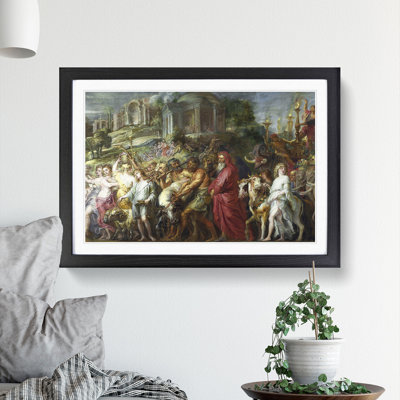 A Roman Triumph by Peter Paul Rubens - Picture Frame Painting