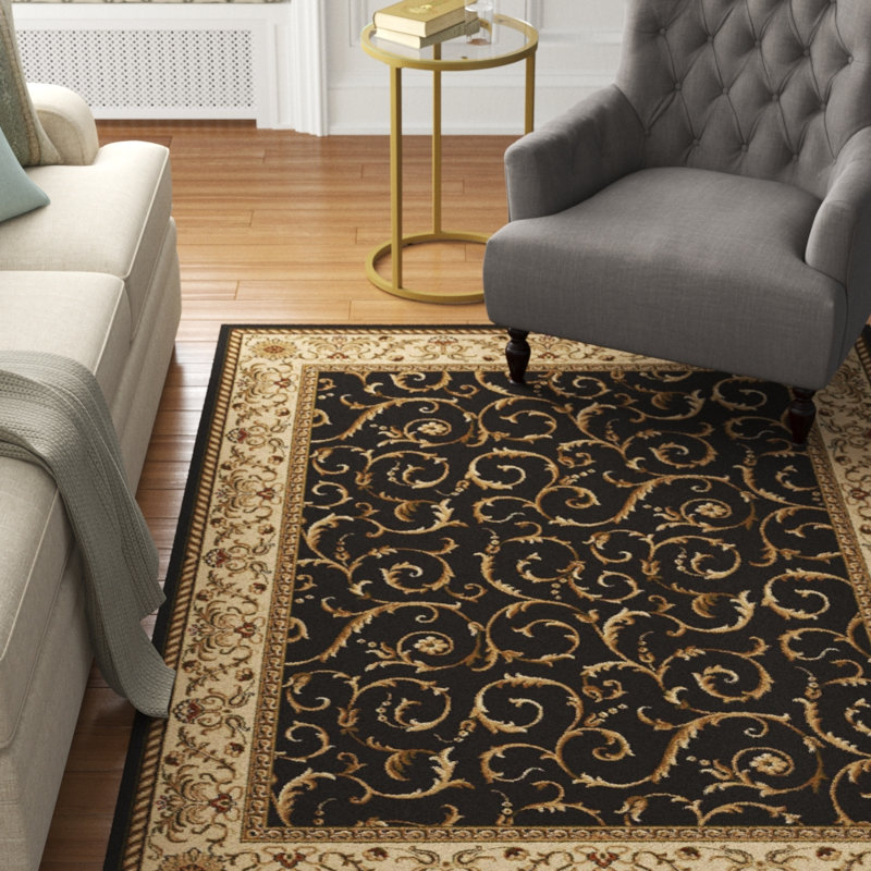 Oriental Indoor Rug, Rectangle 3'3" x 4'11"