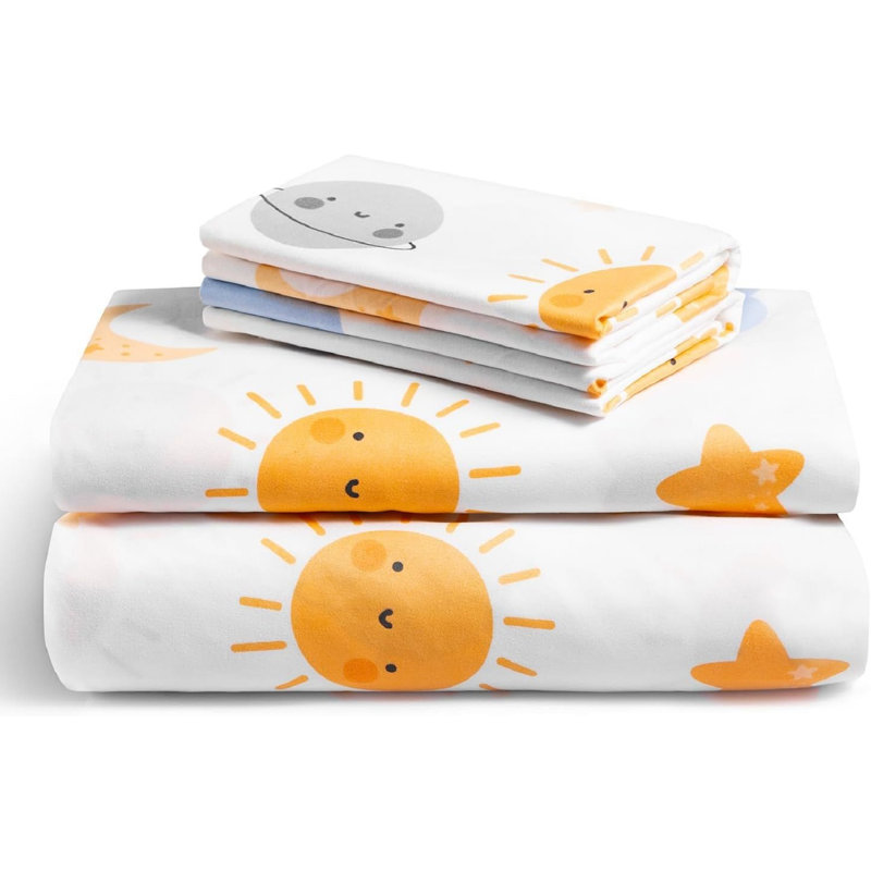 Luxclub 4 PC Aqua Silky Soft Cooling Deep Pocket Performance Sheet Set, Full / Double Sheet Set with 2 Pillowcases